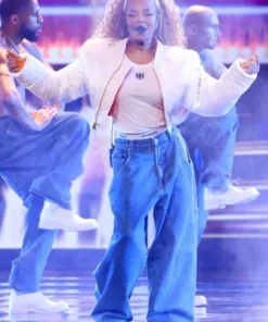 Janet Jackson White Jacket