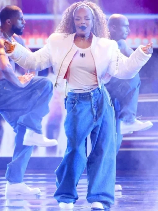 Janet Jackson White Jacket