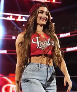Nikki Bella Monday Night RAW Fearless Nikki Red Top