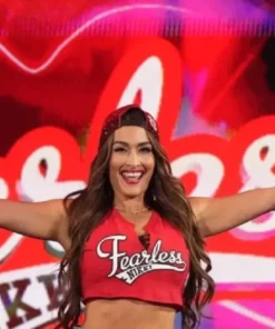 Nikki Bella Monday Night RAW Fearless Nikki Top Red
