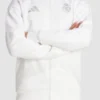 Real Madrid Anthem White Jacket