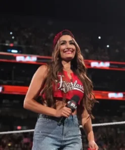 Red Top Nikki Bella Monday Night RAW Fearless Nikki