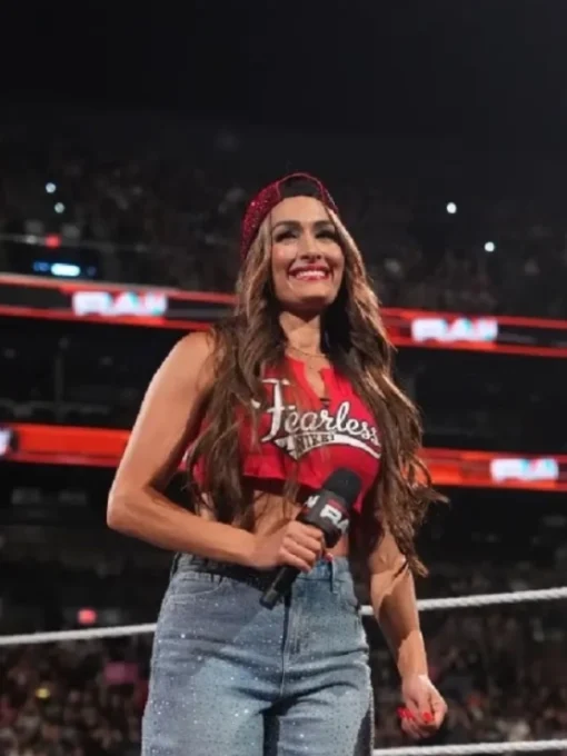 Red Top Nikki Bella Monday Night RAW Fearless Nikki