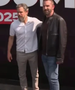 TUDUM 2025 Leather Ben Affleck Jacket