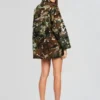The Voice Embellished Camo Jacket
