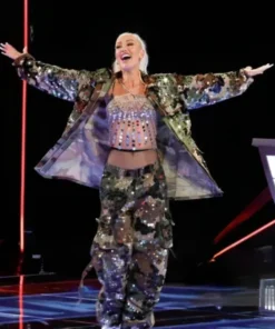 The Voice Gwen Stefani Embellished Jacket