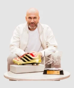 Zinedine Zidane White Jacket