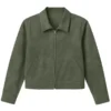 Gio Telfar 20th Anniversary Runway Green Jacket