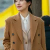 Law and the City S01 Moon Ga-young Brown Coat