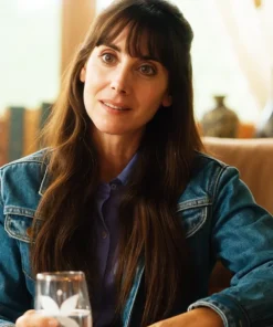 Alison Brie Together Blue Denim Jacket