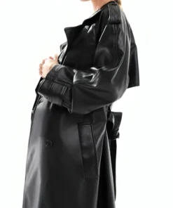 All the Queens Leather Coat