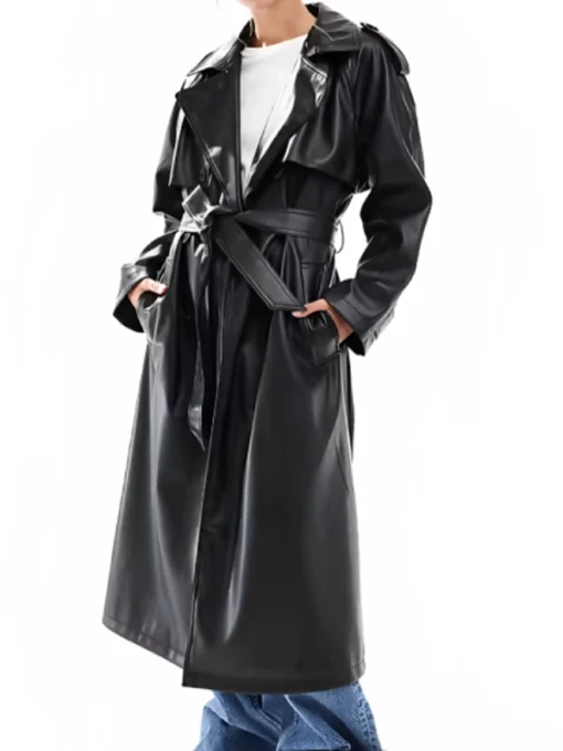 All the Queens Men Palmer Leather Coat