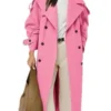 Big Brother S27 Katherine Woodman Pink Coat