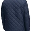 Celebrity IOU S10 Josh Gadd Quilted Coat Blue