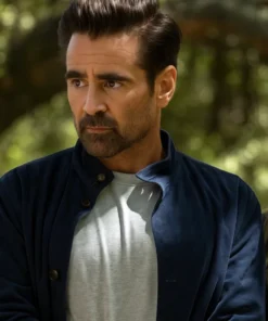 Colin Farrell A Big Bold Beautiful Blue Jacket