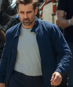 Colin Farrell A Big Bold Beautiful Journey Blue Jacket