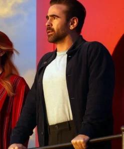 Colin Farrell A Big Bold Journey Blue Jacket