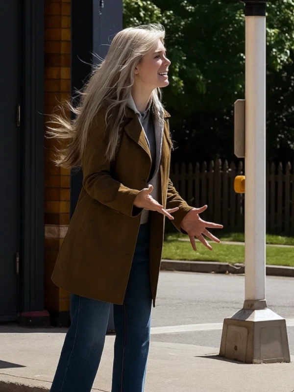 Eenie Edie Suede Leather Coat