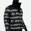 Goku Drip Black Puffer Jacket