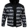 Goku Drip By Any Means Necessary Puffer Jacket