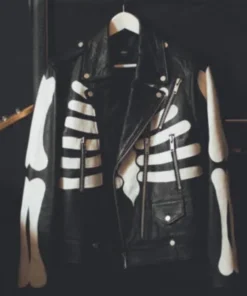 Guns n Roses Leather Jacket Black