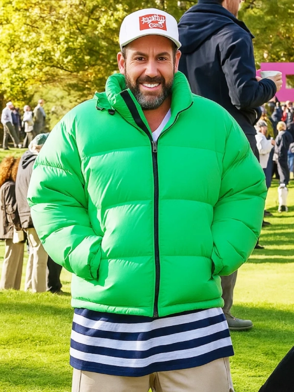 Happy Gilmore 2 Adam Sandler Puffer Jacket