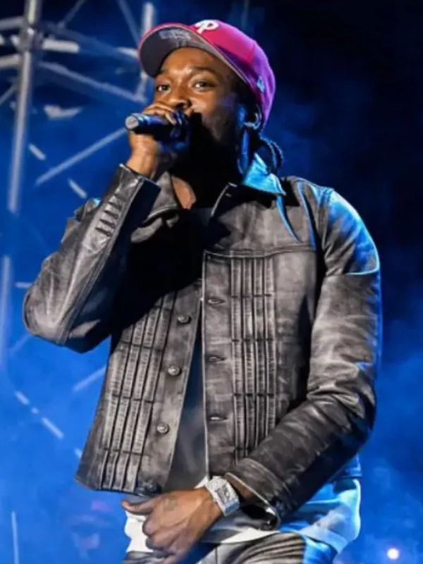 Meek Mill Roots Picnic 2025 Grey Jacket
