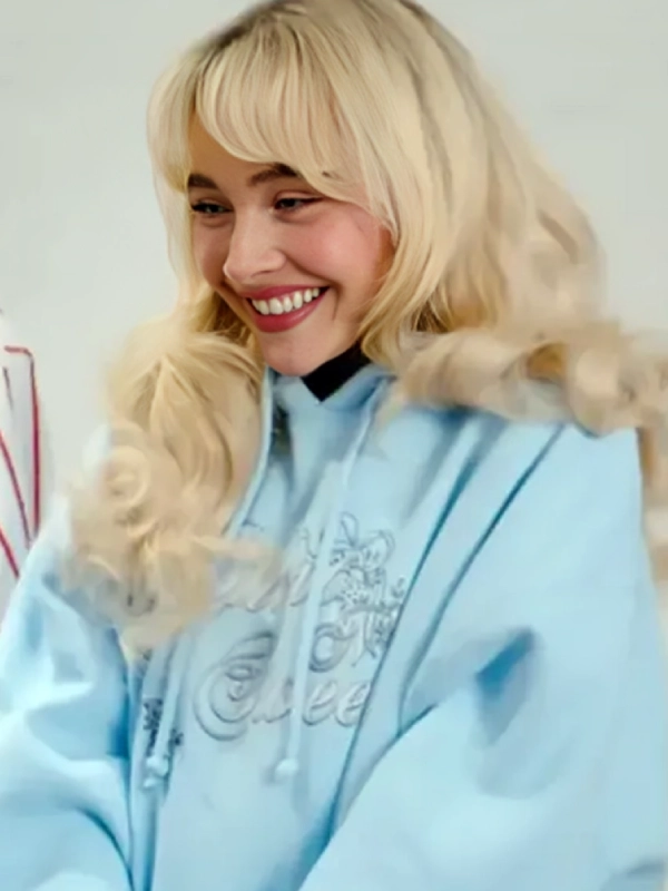 Sabrina Carpenter Hoodie Blue