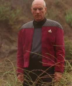 Star Trek Next Generation Captain Picard Jacket Red