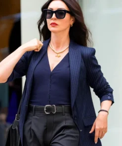 The Devil Wears Prada 2 Sachs Blue Blazer