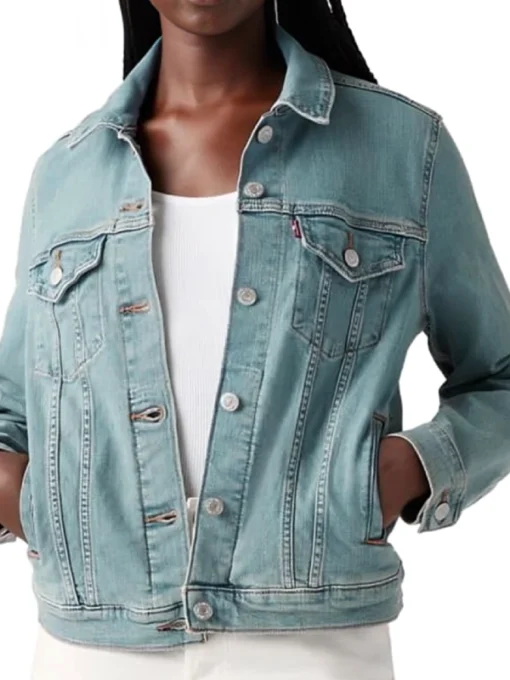 The Hunting Wives S01 Blue Denim Jacket