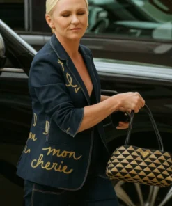 The McBee Dynasty Galyna Saltkovska Blue Blazer