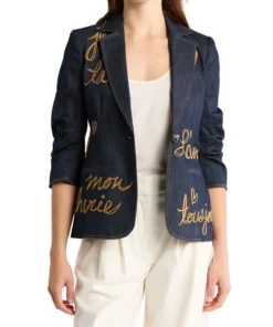 The McBee Dynasty Saltkovska Blue Blazer