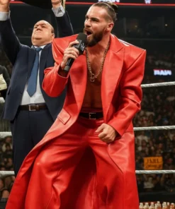WWE Raw Seth Rollins Leather Coat