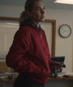 Night Always Comes 2025 Vanessa Kirby Red Jacket