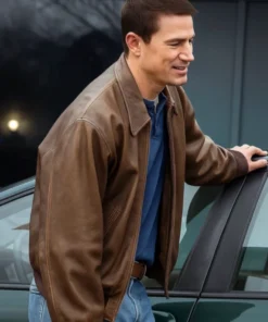 Roofman Channing Tatum Leather Jacket