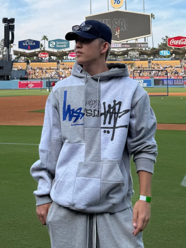 S.Coups Stussy Oversized Hoodie