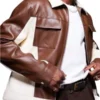 Sistas S9 Brown Leather Jacket